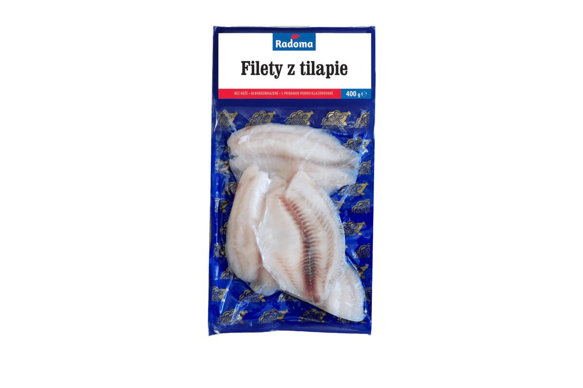 Ryba Filety z Tilapie Exklusiv bez kože 400 g Radoma