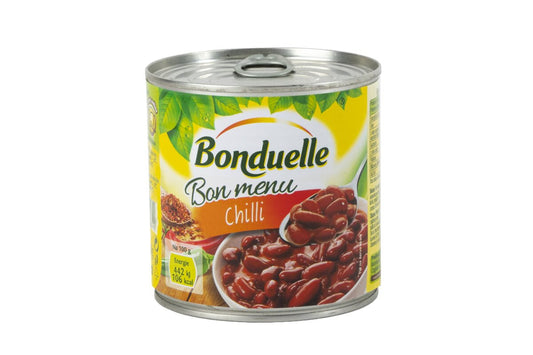 Fazuľa Bonduelle v pálivej omáčke 430g   10-9