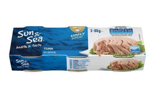 Tuniak steak vo vlastnej šťave 3 x 80 g