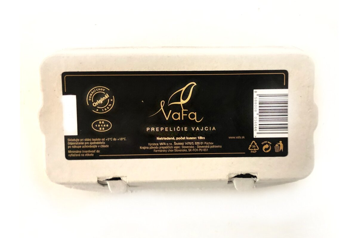 Vajcia prepeličie (18ks/bal.)