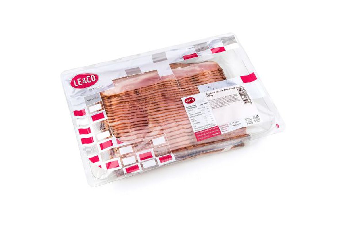 Slanina anglická krájaná Le&Co 650g