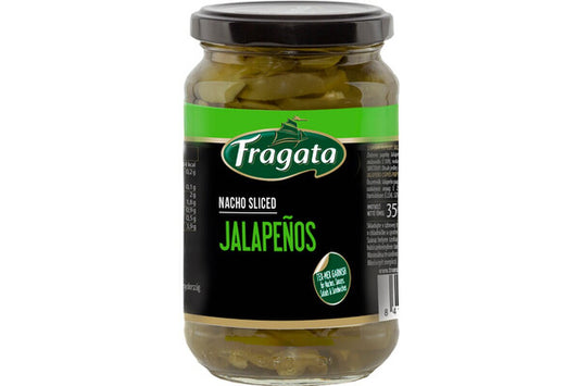 Jalapenos zelené sterilizované  350 g   18-6