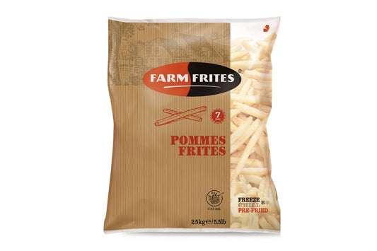 Hranolky 7x7mm mrazené 2,5 kg FarmFrites
