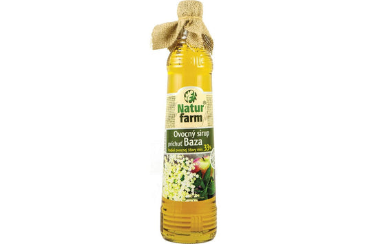 Sirup baza sklo 700 ml Natur farm